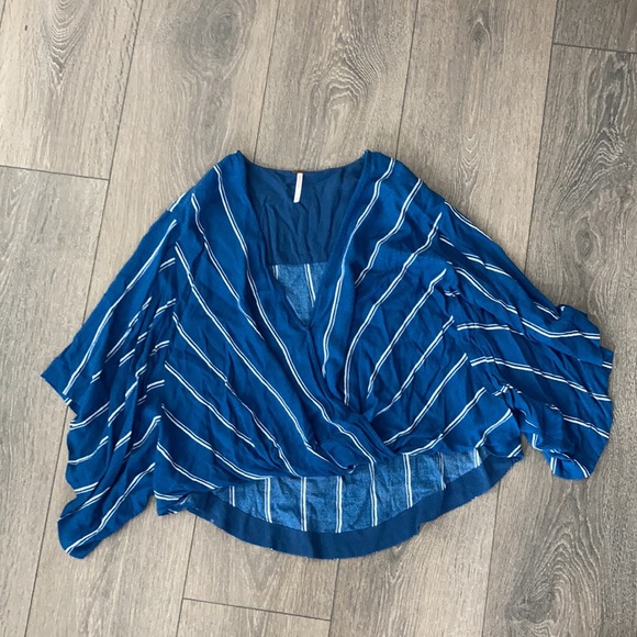 Free people cropped flowy blouse - Picture 2 of 4